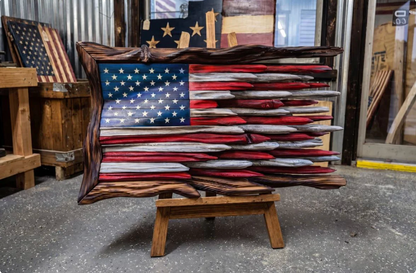 [PRE-ORDERS] HunterGlow-"The Battle Worn" American Flag
