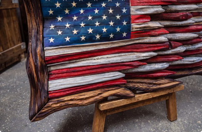 [PRE-ORDERS] HunterGlow-"The Battle Worn" American Flag